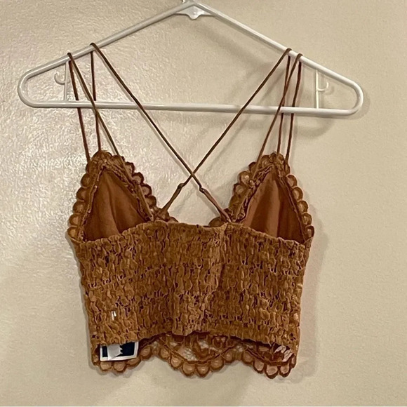 FP ONE by FREE PEOPLE Celine Bralette in Bronze - Picture 7 of 10